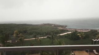 FUCKING IN CUBA WITH A THUNDERSTORM BREWING