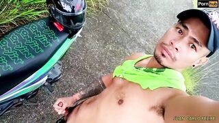 Juan Carlo Felipe - The Exhibitionist, outdoor masturbation (outdoor jakol)