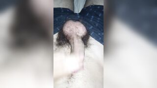 white guy gets cum from his testicles ( onlyfans - @lumpenate )