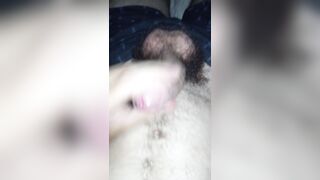 white guy gets cum from his testicles ( onlyfans - @lumpenate )