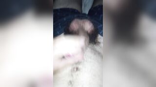 white guy gets cum from his testicles ( onlyfans - @lumpenate )