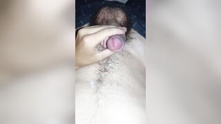 white guy gets cum from his testicles ( onlyfans - @lumpenate )