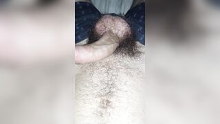 white guy gets cum from his testicles ( onlyfans - @lumpenate )