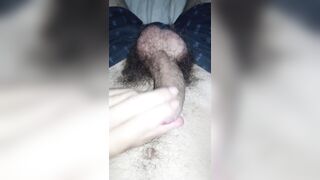 white guy gets cum from his testicles ( onlyfans - @lumpenate )