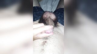 white guy gets cum from his testicles ( onlyfans - @lumpenate )