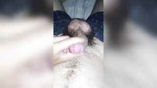 white guy gets cum from his testicles ( onlyfans - @lumpenate )