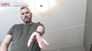 Angry stepdad teaches you to worship his boots huff and drink piss to serve as a slave PREVIEW