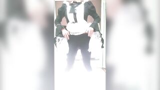 [no porn] Japanese Catty Sissy Maid image clip (@rik dejavu)