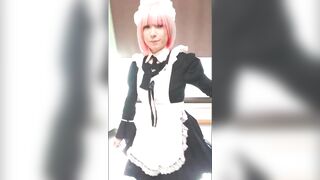 [no porn] Japanese Catty Sissy Maid image clip (@rik dejavu)