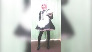 [no porn] Japanese Catty Sissy Maid image clip (@rik dejavu)