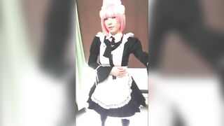 [no porn] Japanese Catty Sissy Maid image clip (@rik dejavu)