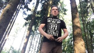 Handjob in the Forest