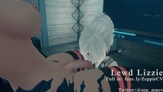 Blowjob to my friend in VR (preview)