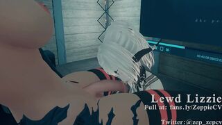 Blowjob to my friend in VR (preview)