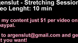 Argenslut - Anal Stretching Session 02 Teaser