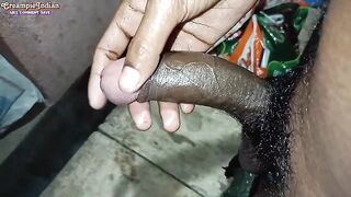 Indian Village boy self masterbating his big cock