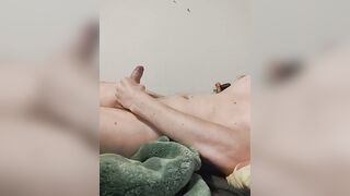 Masturbation on bed