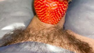 Strawberry micropenis rub down