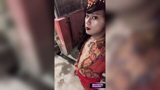 Im so horny masturbation in outside the house