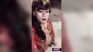 Im so horny masturbation in outside the house