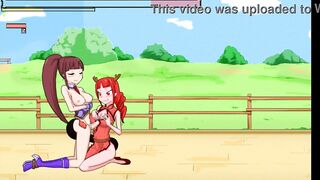 Cute ninja in hentai sex with beautiful ladies in What a wonderful day new gameplay