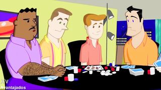 Gay Cartoon The Card Game