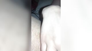 Shy ftm moans while masturbating