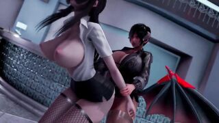 3D SFM EDM - Monsta X - X-Phenomenon - Futa&Ass Compilation