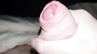 Wanking My Foreskin Close-Up