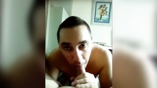 GAY BEAR FUCK AND CUM INTO THE MOUTH SLUT CHASER