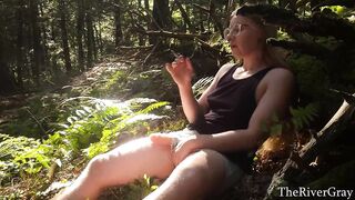 Smoking In The Forest