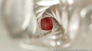 SPERM I FLESHLIGHT (STØN, CUMSHOT, ASMR, POV, SEXLEGETØJ)