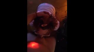 CUTE RED HEAD FACE SMASHED BY BIG DICK