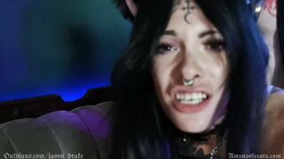 TRANS CATGIRL GETS FUCKED IN THE ASS BY JASON DRAKE