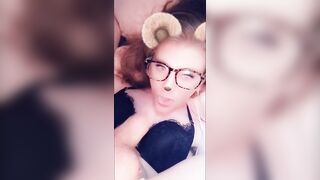 Super skinny Sissy trap Self facial full vid (3:45 Self Facial/Swallow