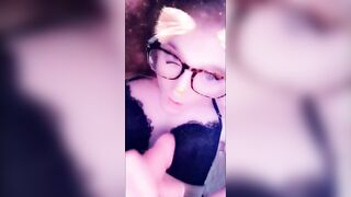 Super skinny Sissy trap Self facial full vid (3:45 Self Facial/Swallow