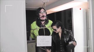 Mistress Takes Her Fee - Dizzy Left Bound And Gagged!