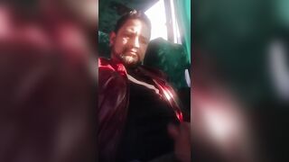 cuming at the bus