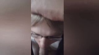 Femboy sucking delicous Cock