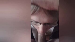 Femboy sucking delicous Cock