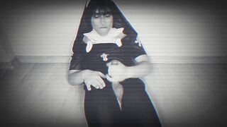 Hardcore Anal Gape Fetish Nun Breaking Her Vows with Dildo