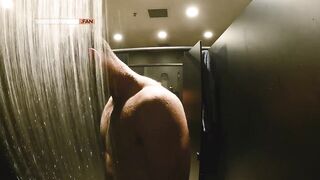 Gym Jock Jerks in Showers