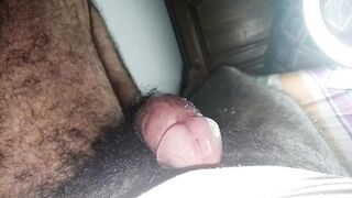 Watch the sperm ejaculate from the head of my penis