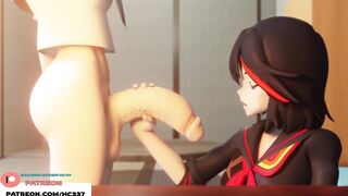 Lesbian Futa Matoi Ryuko 60 FPS HIGH QUALITY 3D