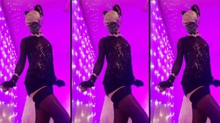 Femboy music video - sissy dance in pink panty