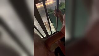 Balcony blowjob in Salt Lake City