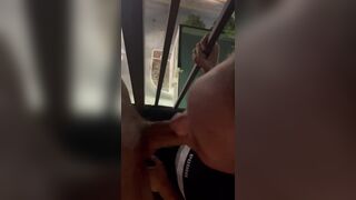 Balcony blowjob in Salt Lake City