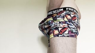 Twink in Colorful Boxers - Freegun GTA Vice City tease