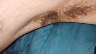 hairy bear cum and armpit