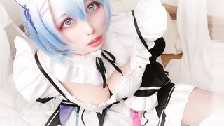 女装 子|crossdresser【日本人cosplayer】momo 人気アニメコスオナニー